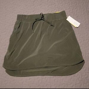 All In Motion olive green skort NWT
